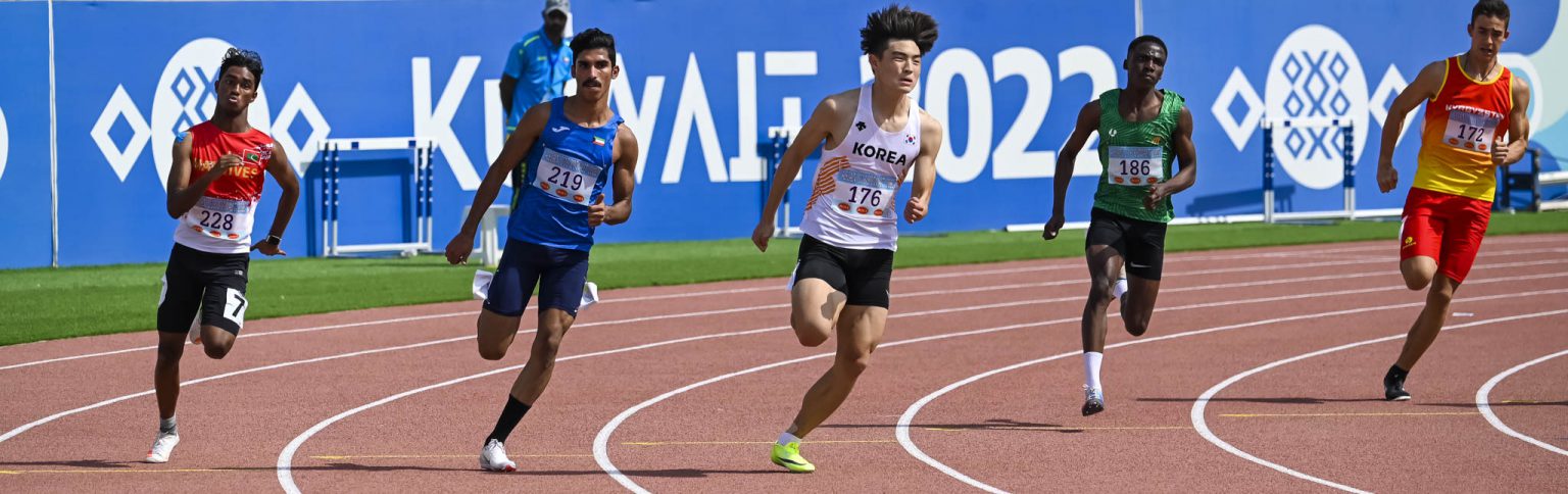 Maybe not today maybe not tomorrow, but they are going to be champions one day! Third day of 4th Asian U18 Athletics Championship in Kuwait