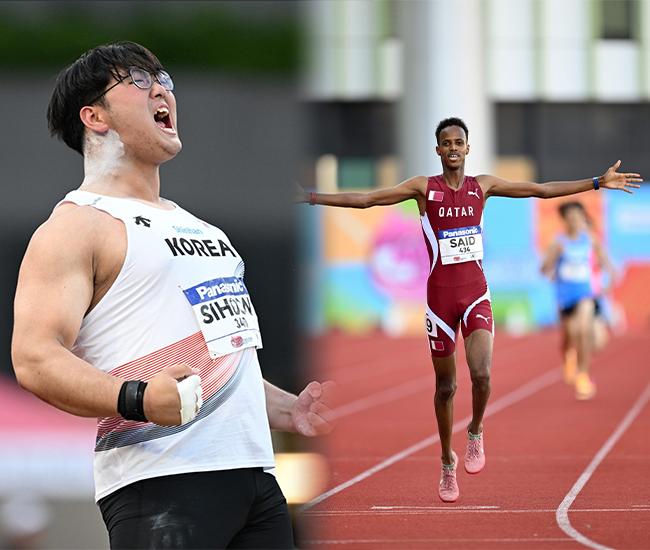 Day 1 – Records fall as rising stars shine at Asian U20 Athletics Championships