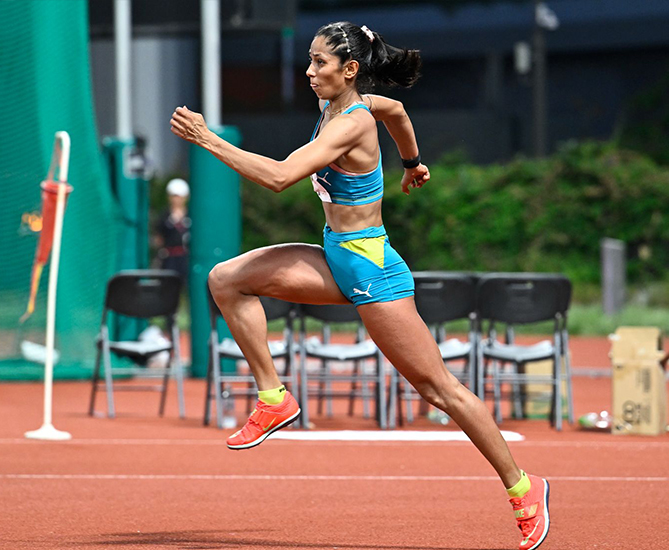 Pooja soars from Haryana’s fields to Asia’s record books