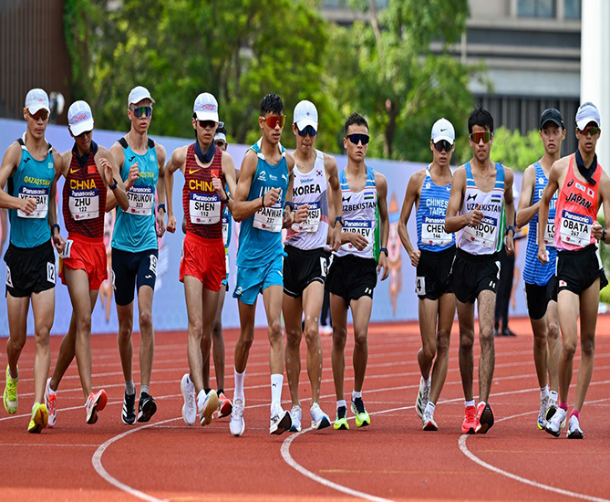 Day 2 – More record-breakers steal the show at Asian U20 Championships