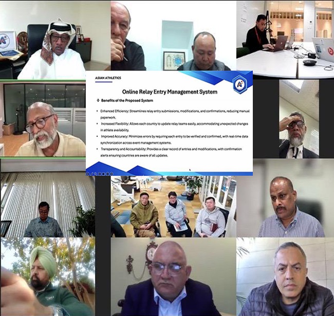 Asian Athletics Hosts Online Induction Seminar 