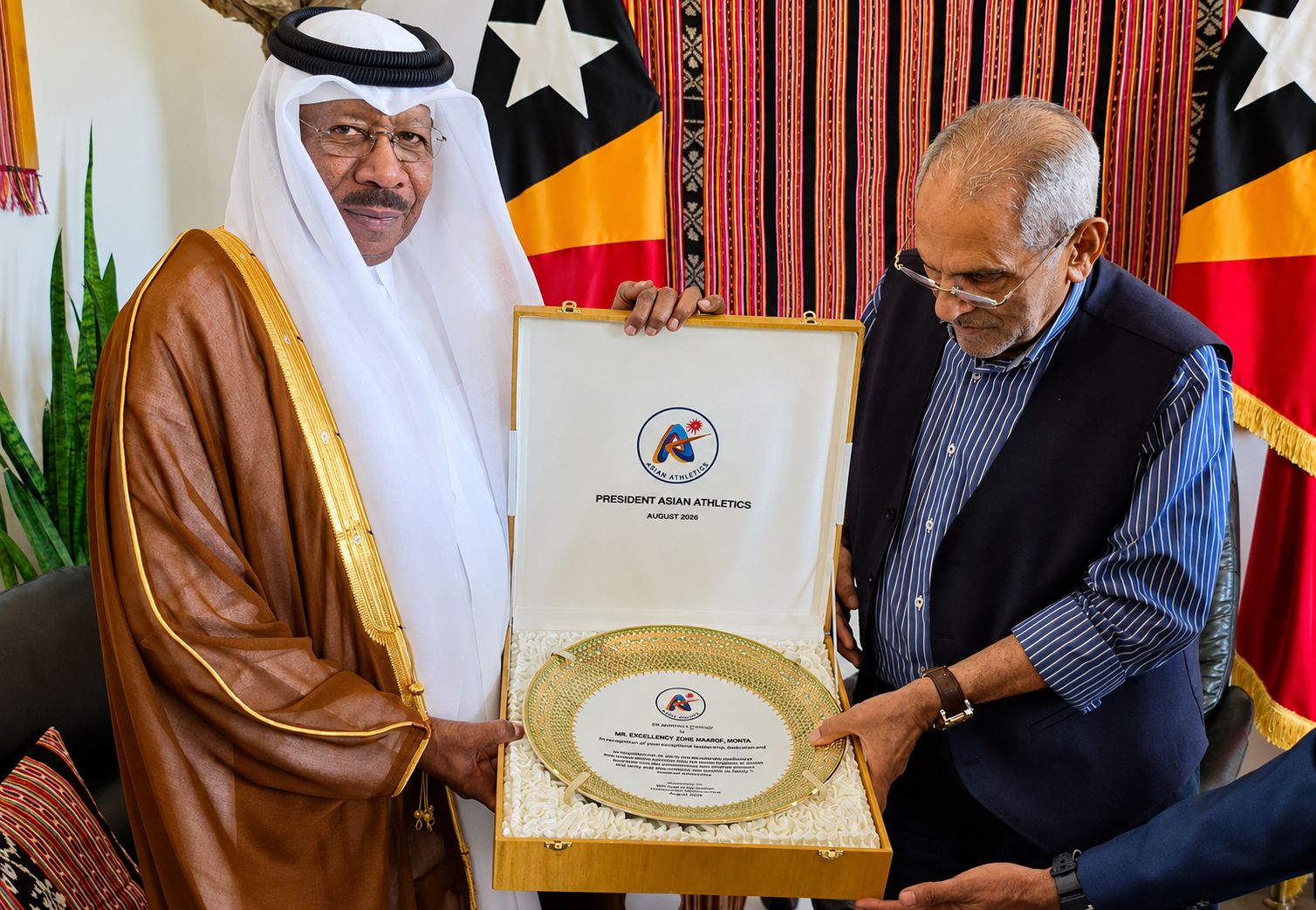 Asian Athletics delegation concludes official visit to Timor-Leste